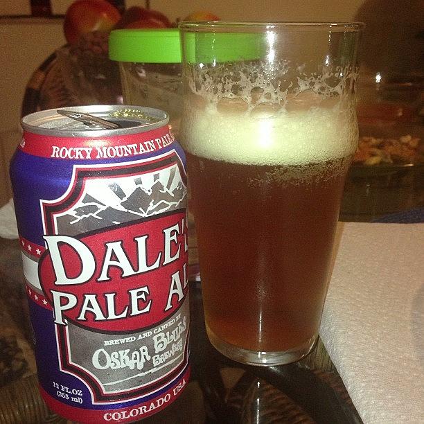 Beer Photograph - Dale Pale Ale #oskarblues #craftbeer #1 by Manny L