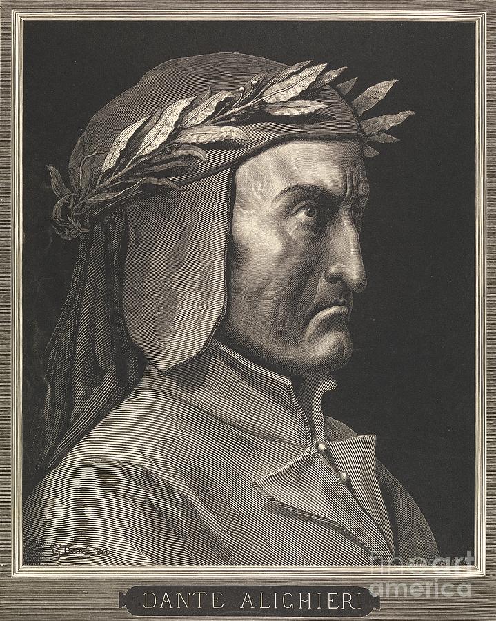 Dante Alighieri, Italian Poet #1 Photograph by Middle Temple Library