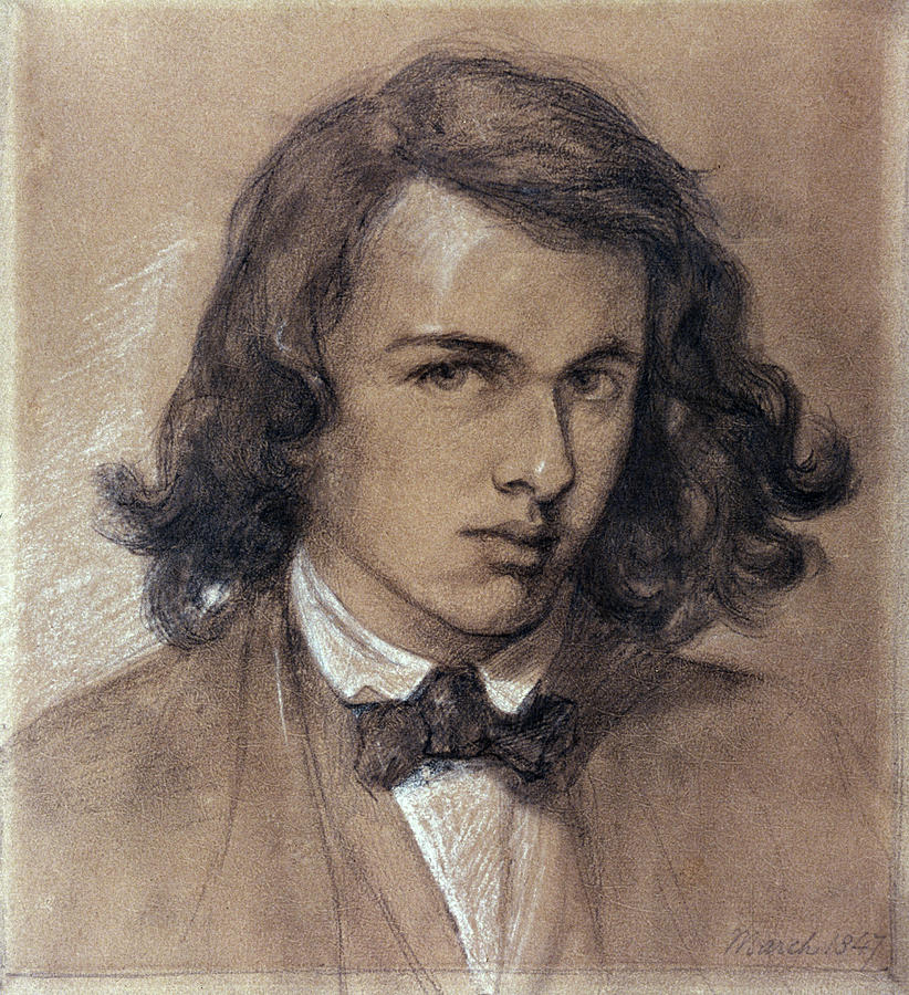 Dante Gabriel Rossetti #1 Drawing by Granger