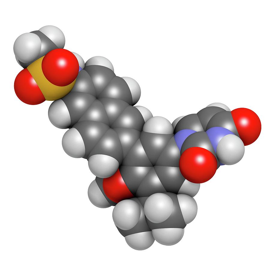 Dasabuvir Hepatitis C Virus Drug Molecule #1 by Molekuul