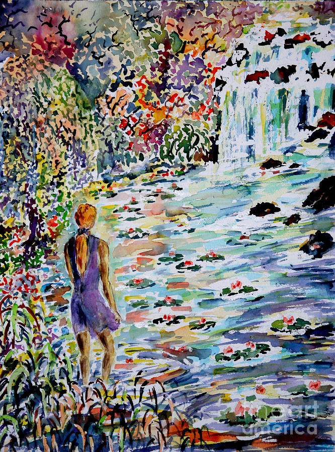 Daughter of the River Painting by Almo M