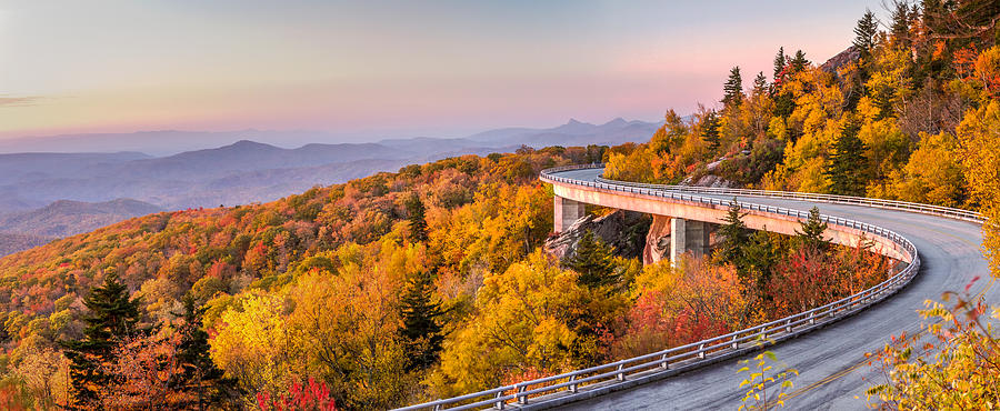Dawn on the Blue Ridge Parkway #1 Photograph by Pierre Leclerc Photography