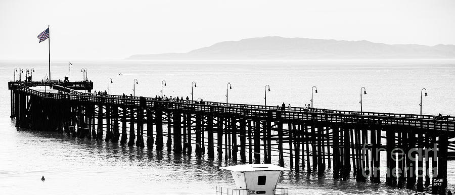 Day at the Pier Photograph by David Millenheft