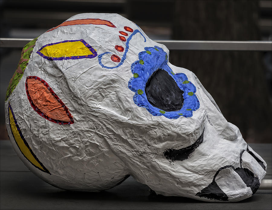 Day of the Dead - El Museo del Barrio NYC 10_19_13 #1 Photograph by Robert Ullmann