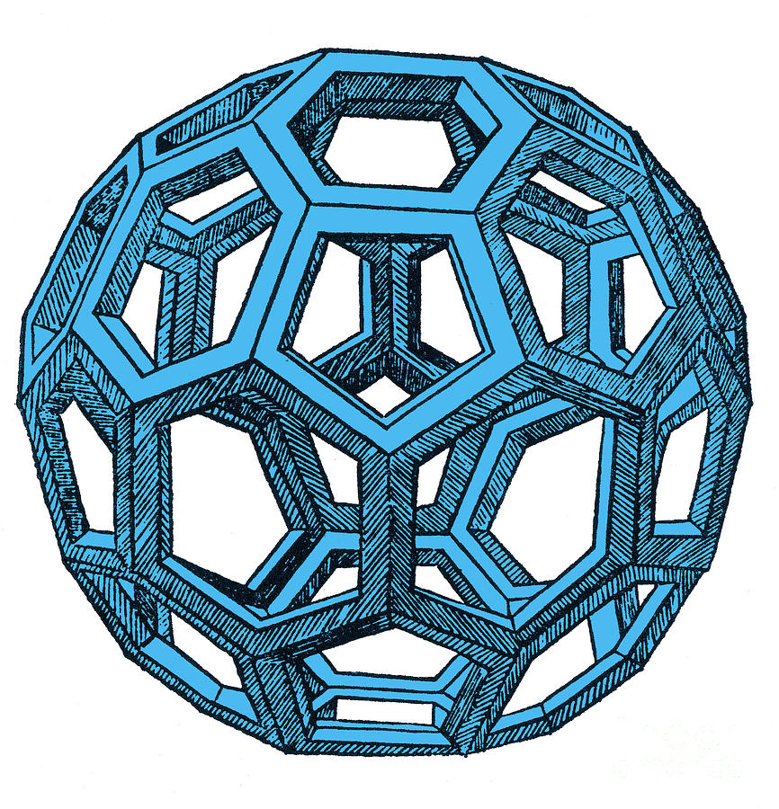 De Divina Proportione, Icosahedron #1 Photograph by Science Source
