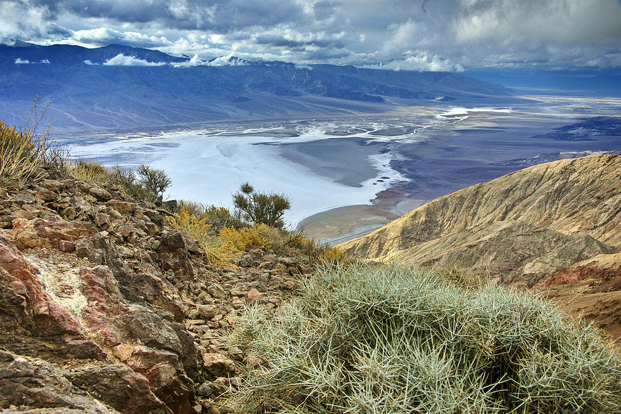 Death Valley from Dantes View #1 Photograph by Ken Hornbrook