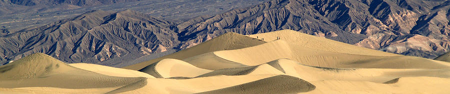 Death Valley Stovepipe Wells Dunes Pan 2 #1 Photograph by JustJeffAz Photography