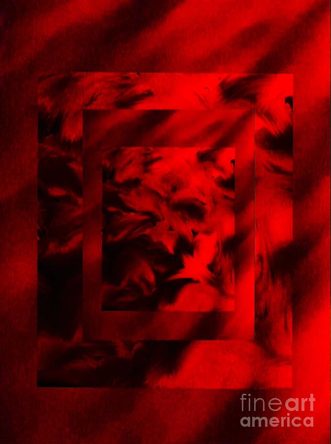 Deep Red #1 Digital Art by Gayle Price Thomas