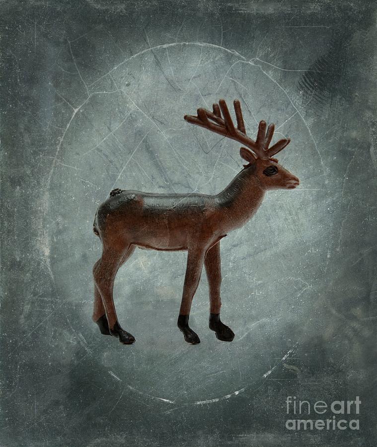 Deer Photograph - Deer figurine #1 by Bernard Jaubert
