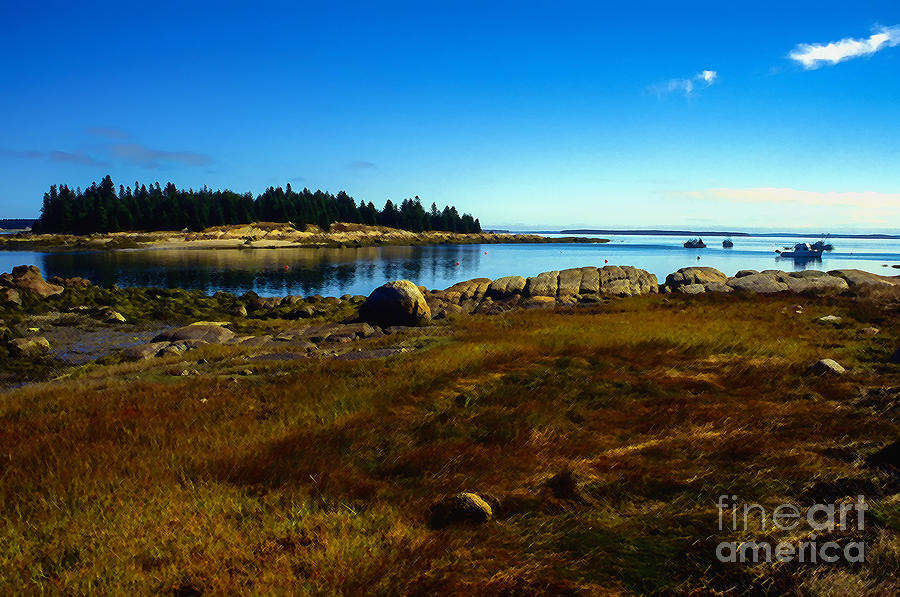 Fall Photograph - Deer Isle Maine #1 by Thomas R Fletcher