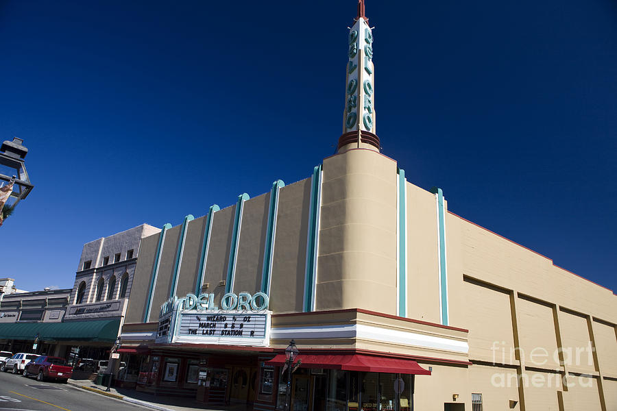 Del Oro Theatre Grass Valley California Photograph by Jason O Watson