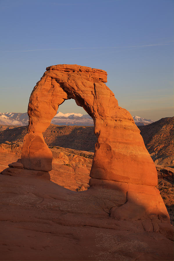 Delicate Arch at Sunset #1 Photograph by Alan Vance Ley