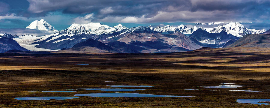 Denali Highway, Route 8, Offers Views #1 Photograph by Panoramic Images