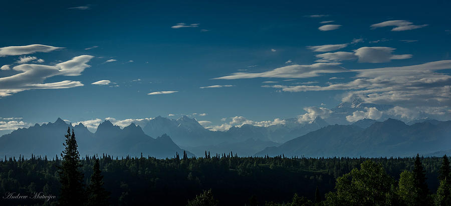 Denali Mountain Range #1 Photograph by Andrew Matwijec