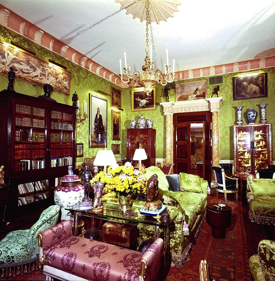 Denning And Fourcades Living Room #1 Photograph by Horst P. Horst Denning And Fourcades Living Room #1 Photograph by Horst P. Horst