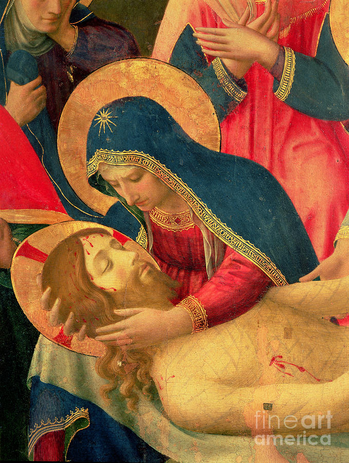 Deposition from the Cross Painting by Fra Angelico
