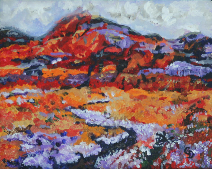 Desert Beauty #1 Painting by Gail Daley