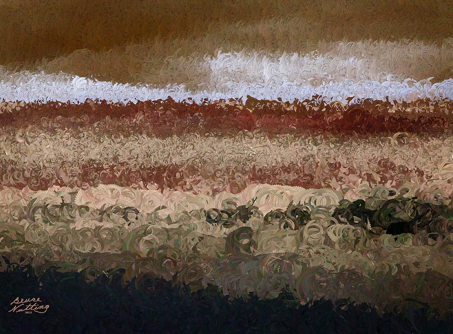 Desert Storm #1 Painting by Bruce Nutting