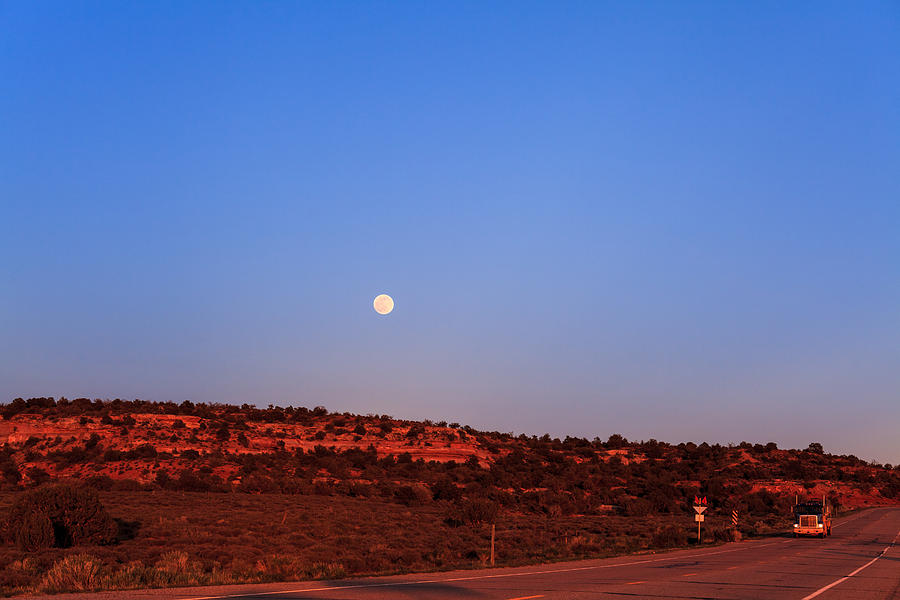 Nature Photograph - Desert Sunset #1 by Jonathan Gewirtz