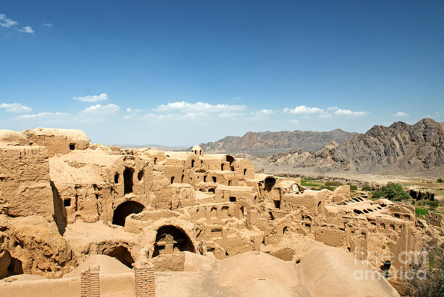 Desert Village Near Yazd Iran #1 Photograph by JM Travel Photography ...