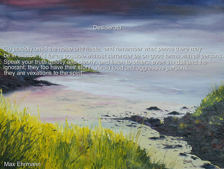Desiderata #3 Painting by Conor Murphy