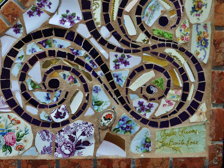 Detail Mosaics #1 Ceramic Art by Charles Lucas