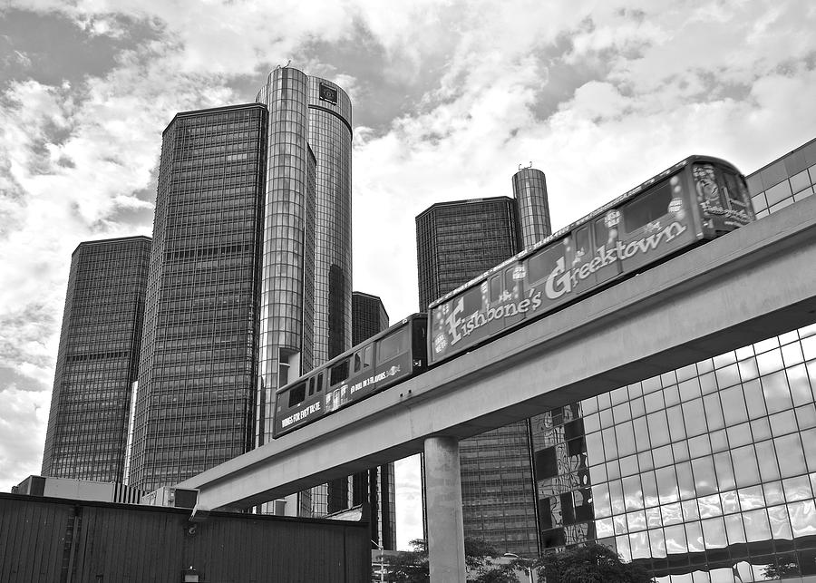 Detroit from Below Photograph by Frozen in Time Fine Art Photography