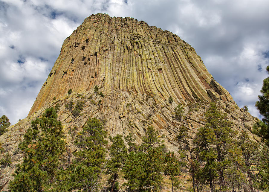 Devils Tower #3 Photograph by John M Bailey