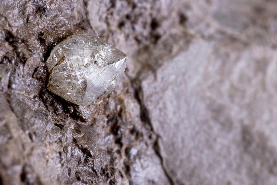 Diamond In Host Rock #1 Photograph by Petr Jan Juracka