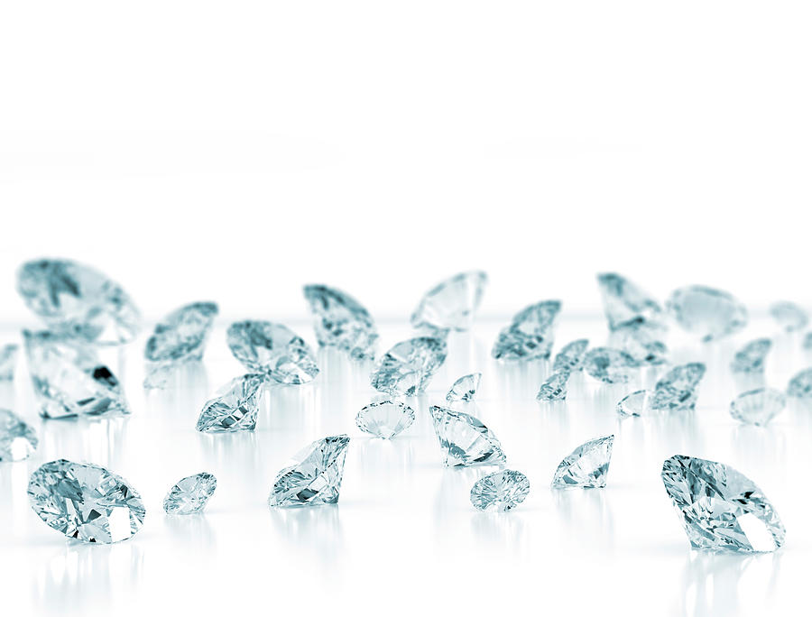 Diamonds #1 Photograph by Jesper Klausen / Science Photo Library