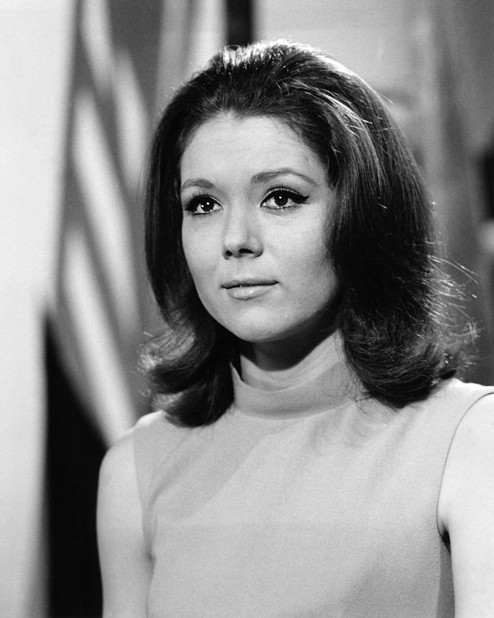 The Avengers Photograph - Diana Rigg in The Avengers  #1 by Silver Screen