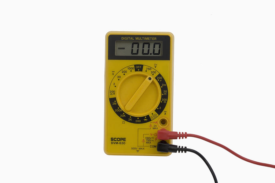 Digital Multimeter #1 Photograph by Science Stock Photography