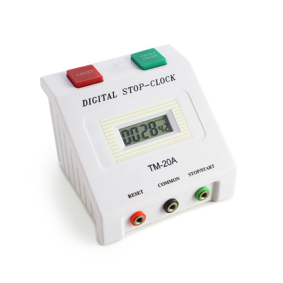 Digital Stopclock 1 Photograph by Science Photo Library Fine Art America