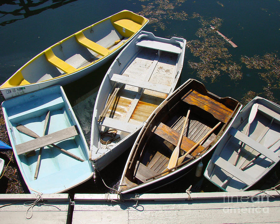 Dingy Boats Photograph