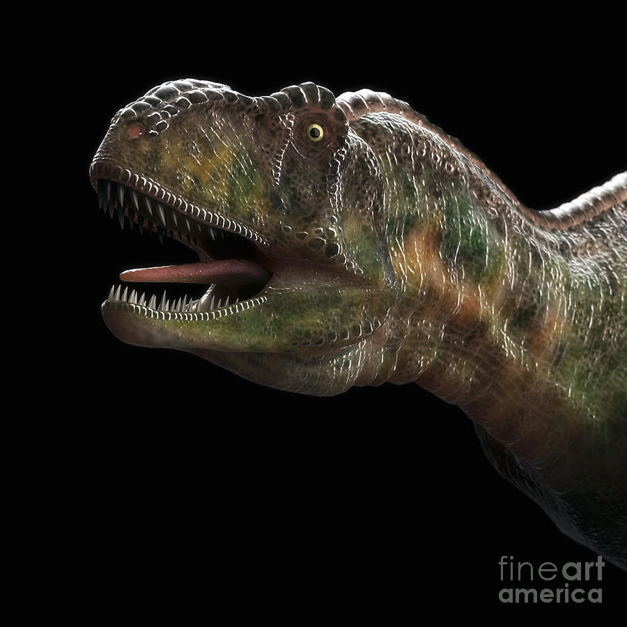 Prehistoric Photograph - Dinosaur Aucasaurus #1 by Science Picture Co