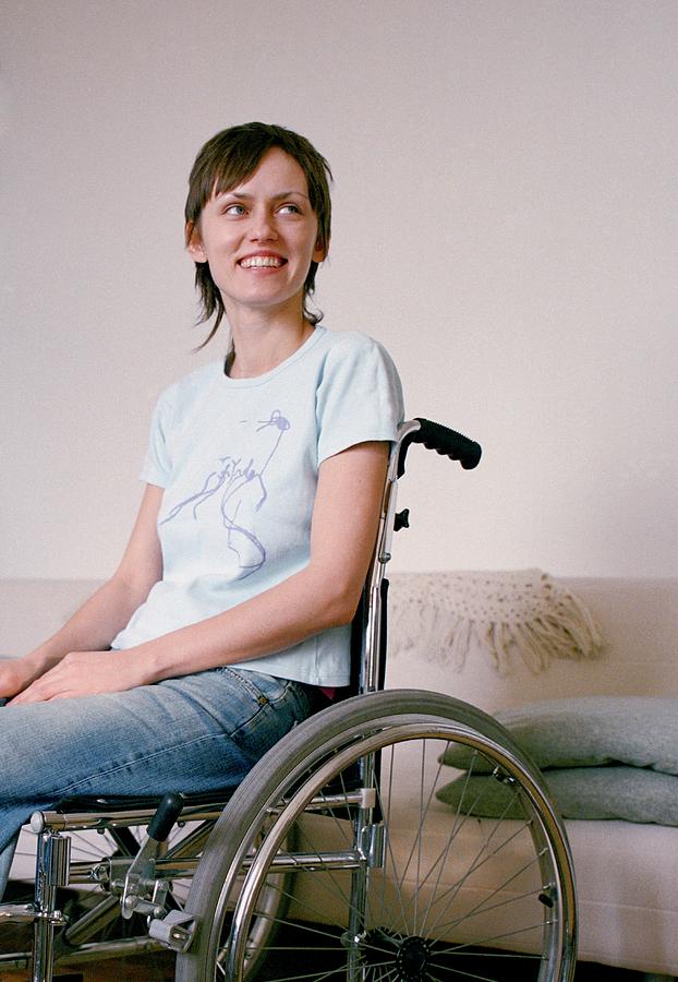 Disabled Woman #1 Photograph by Lee Powers/science Photo Library