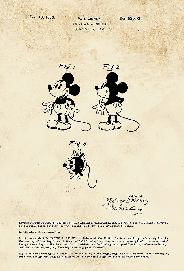 Disney Mickey Mouse #1 Digital Art by Marlene Watson
