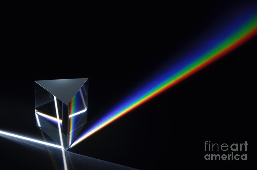 Dispersion Of White Light #1 Photograph by GIPhotoStock