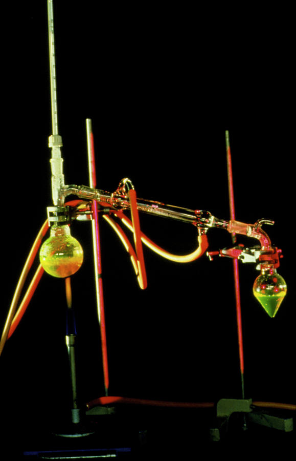 Distillation Apparatus #1 Photograph by David Taylor/science Photo Library