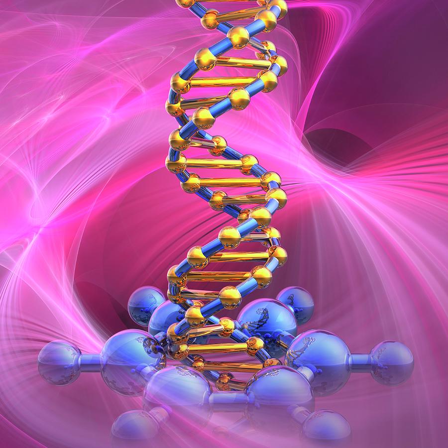3d Photograph - Dna Damage #1 by Laguna Design/science Photo Library