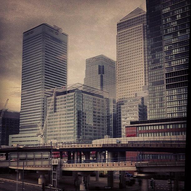 London Photograph - #docklands In #london #1 by Paolo Margari