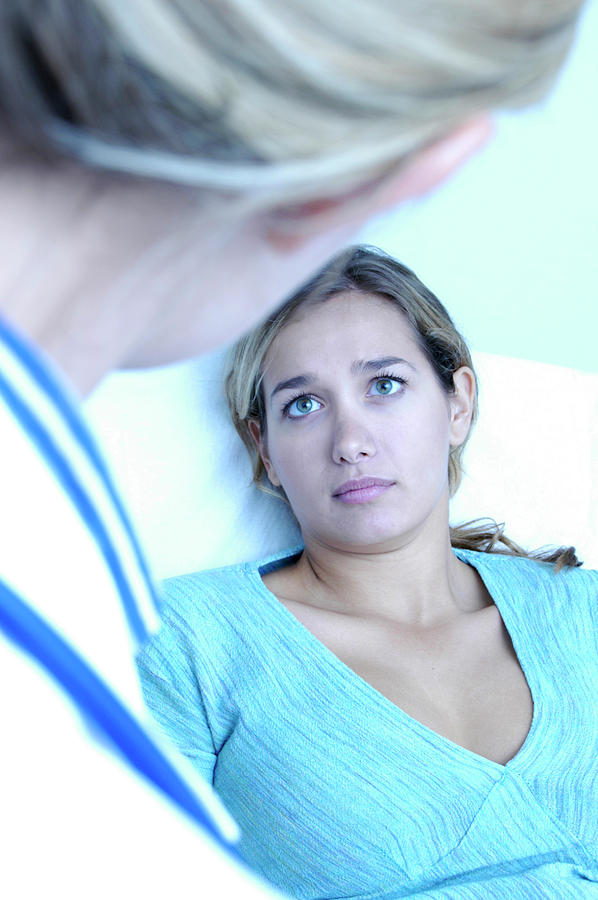 Doctor Talking With Her Patient #1 by Aj Photo/science Photo Library