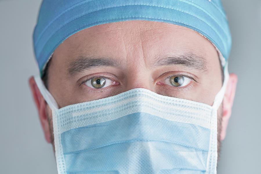 Doctor Surgical Mask by Science Photo Library - Pixels