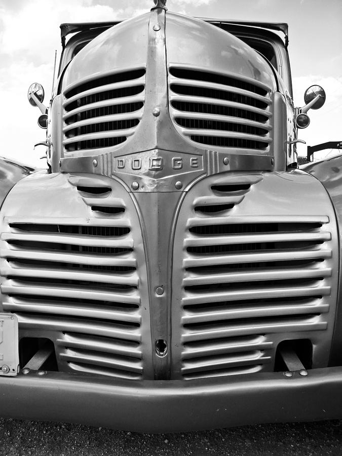 Dodge Face #1 Photograph by Tom DiFrancesca