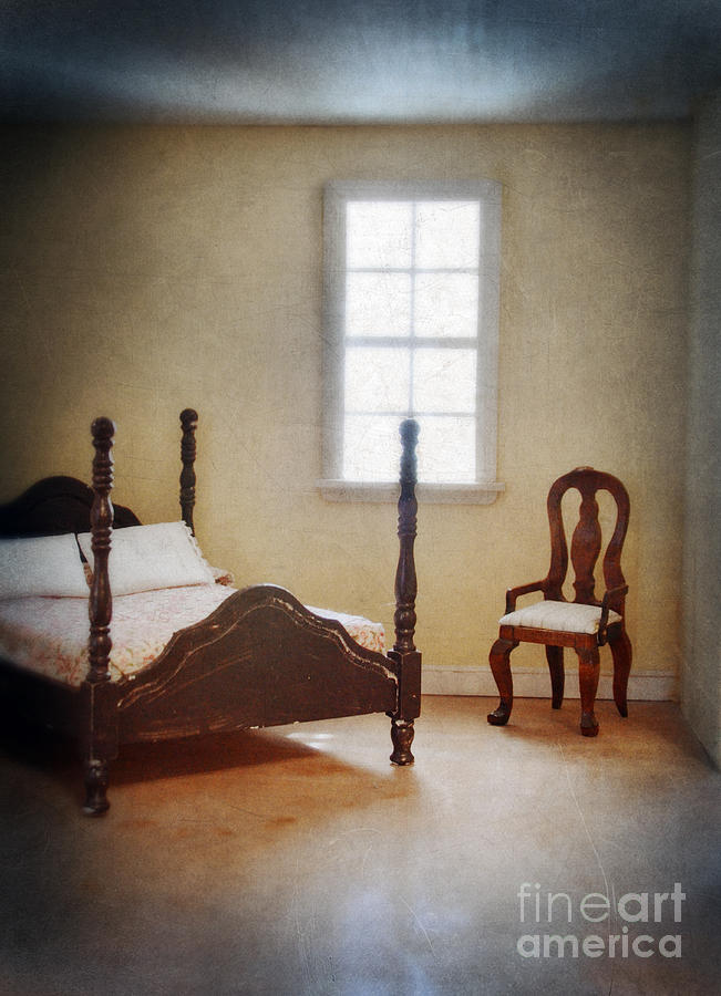 Doll Photograph - Dollhouse Bedroom #1 by Jill Battaglia