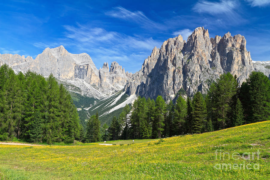 Dolomites - Catinaccio mount #1 Photograph by Antonio Scarpi