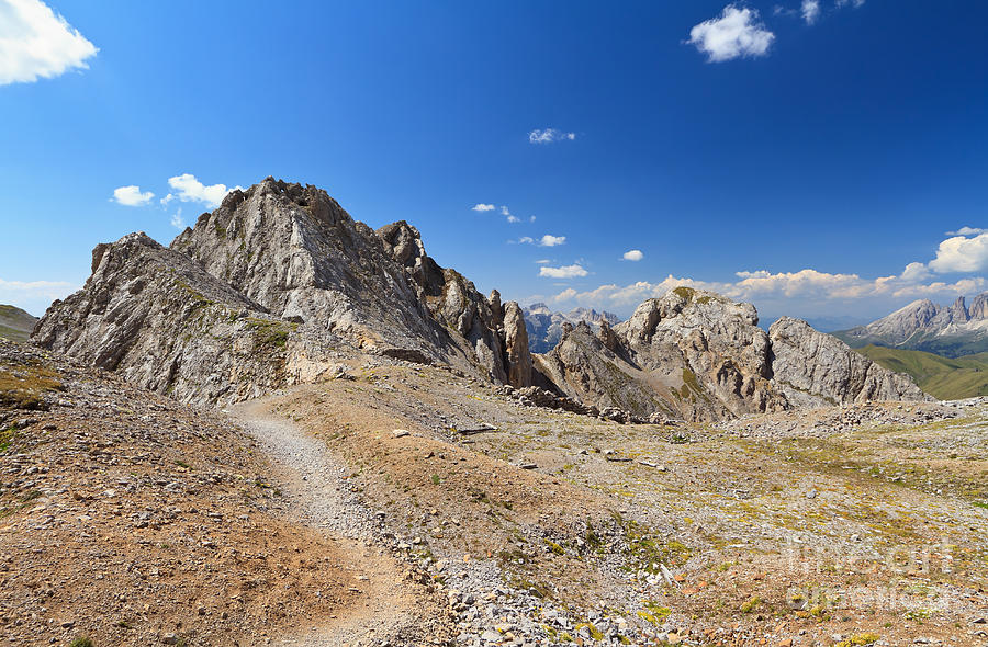 Dolomites - Costabella ridge #1 Photograph by Antonio Scarpi