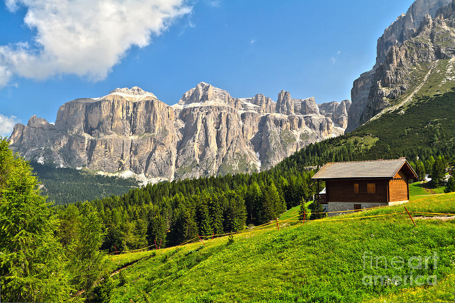 Dolomiti - high Fassa Valley #1 Photograph by Antonio Scarpi