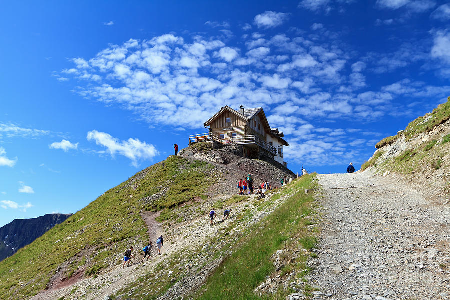 Dolomiti - Selle pass Photograph by Antonio Scarpi
