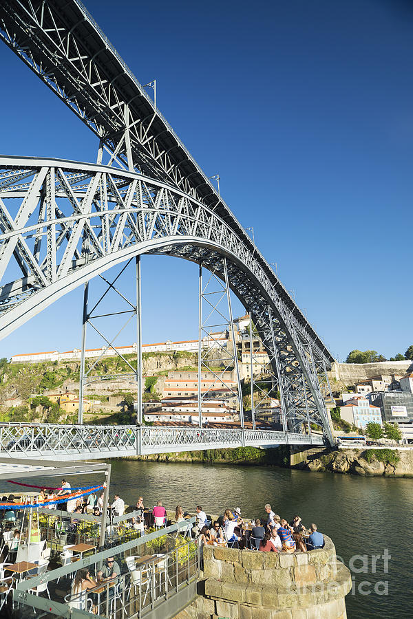 Dom Luis Bridge Porto Portugal #1 Photograph by JM Travel Photography